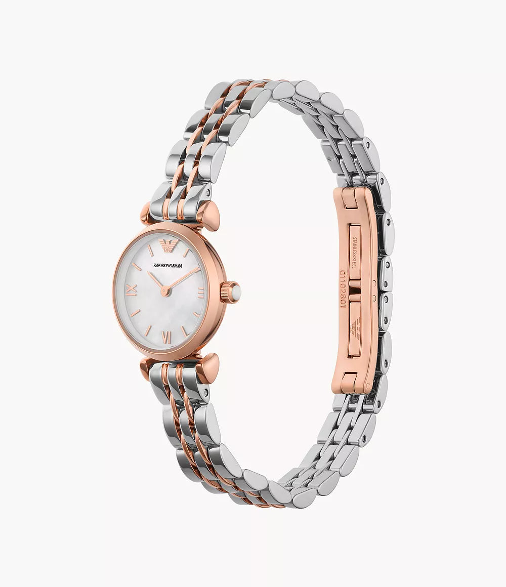 Women's Two-Hand Two-Tone Steel Watch