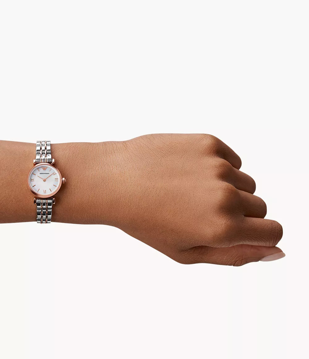 Women's Two-Hand Two-Tone Steel Watch