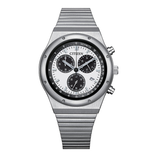 Record Label Eco Drive Chronograph Watch AT2541-54A