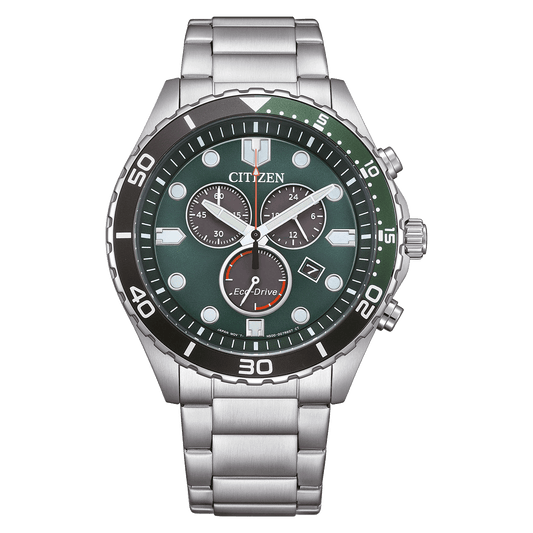 Eco-Drive Chronograph Watch AT2561-81X
