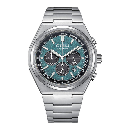 Zenshin Eco-Drive Chronograph Super Titanium Watch CA4610-85X