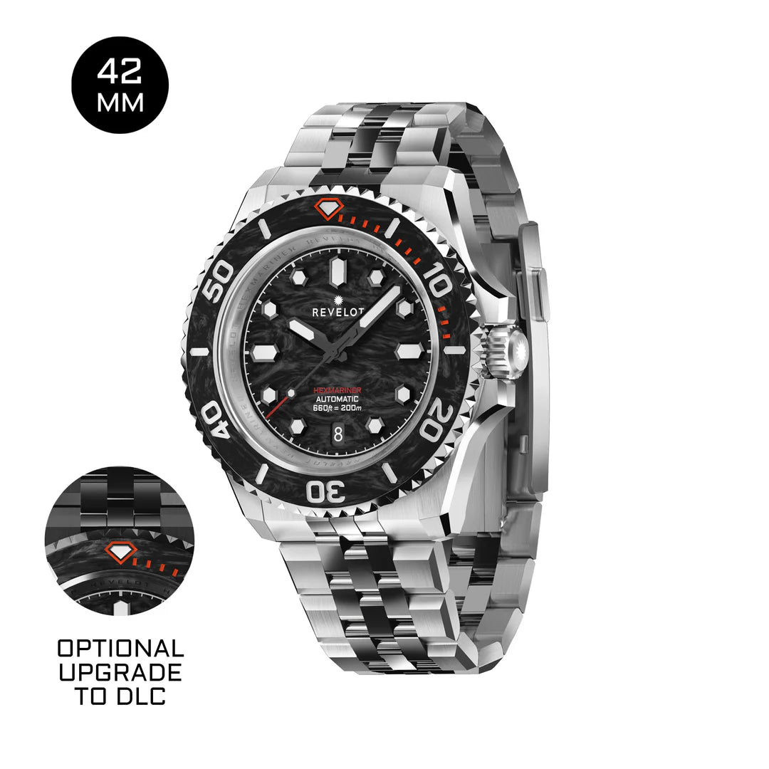 Hexmariner 42 Marble Carbon Black