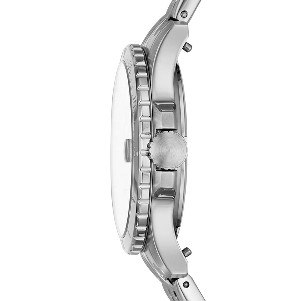 FB-01 Three-Hand Date Stainless Steel Watch