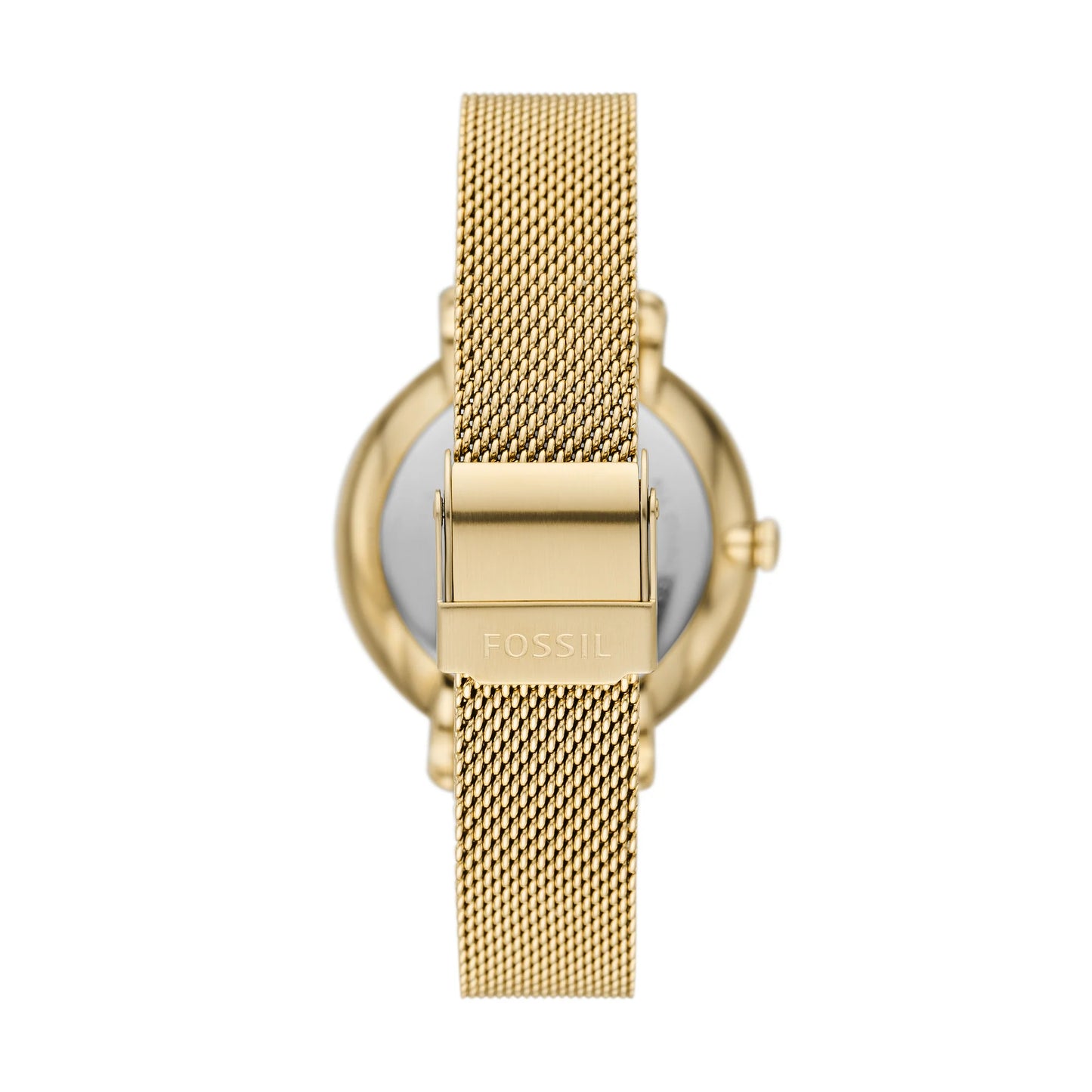 Jacqueline Three-Hand Gold-Tone Stainless Steel Mesh Watch