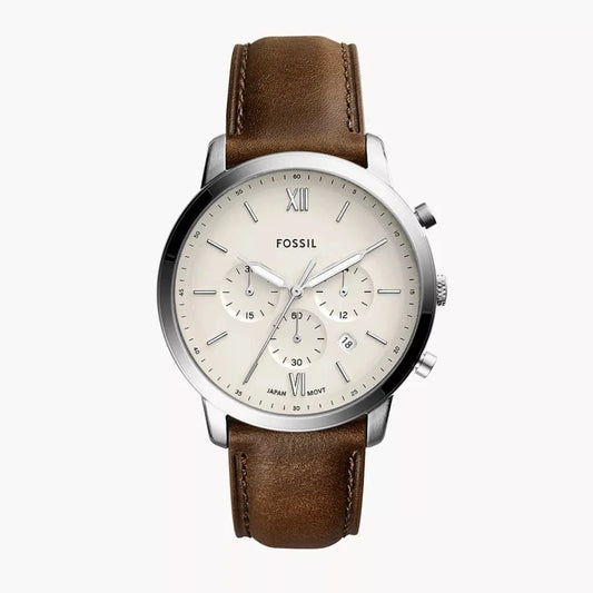 Neutra Chronograph Brown Leather Watch