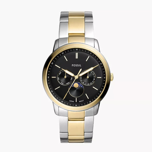 Neutra Moonphase Multifunction Two-Tone Stainless Steel Watch