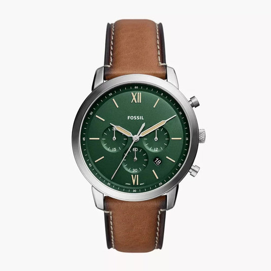 Neutra Chronograph Tan LiteHide⢠Leather Watch