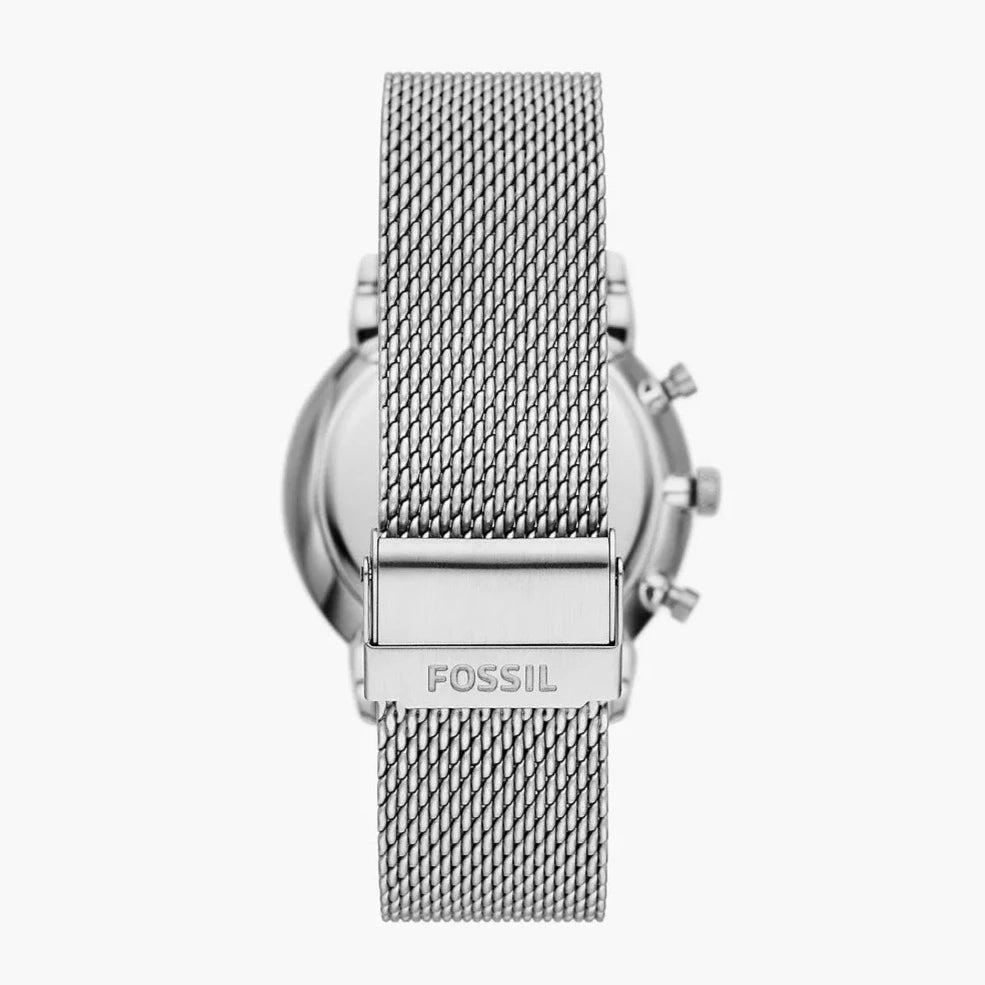 Neutra Chronograph Stainless Steel Mesh Watch and Bracelet Box Set