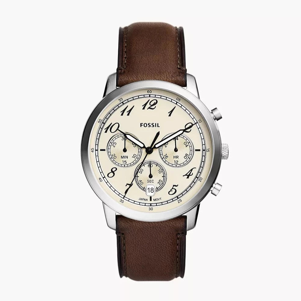 Neutra Chronograph Brown Leather Watch