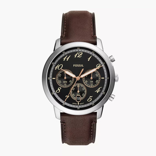 Neutra Chronograph Brown Leather Watch