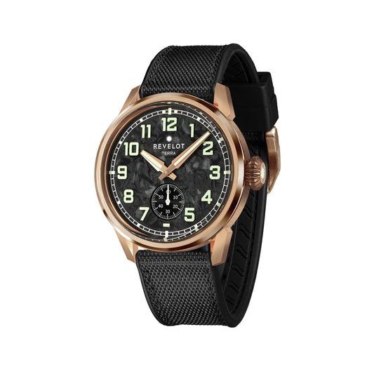 Terra Forged Carbon Luminova Bronze