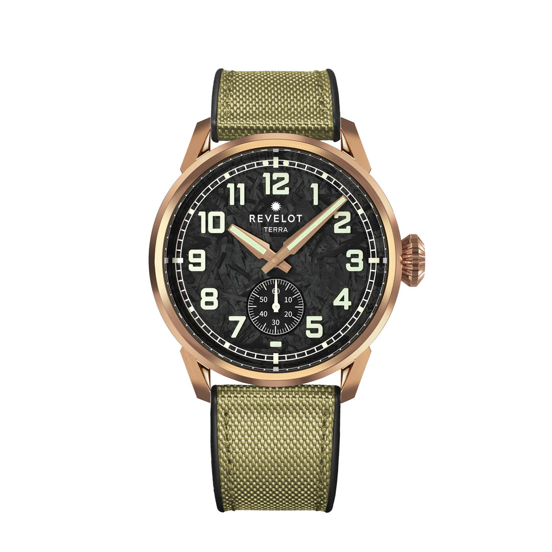 Terra Forged Carbon Luminova Bronze