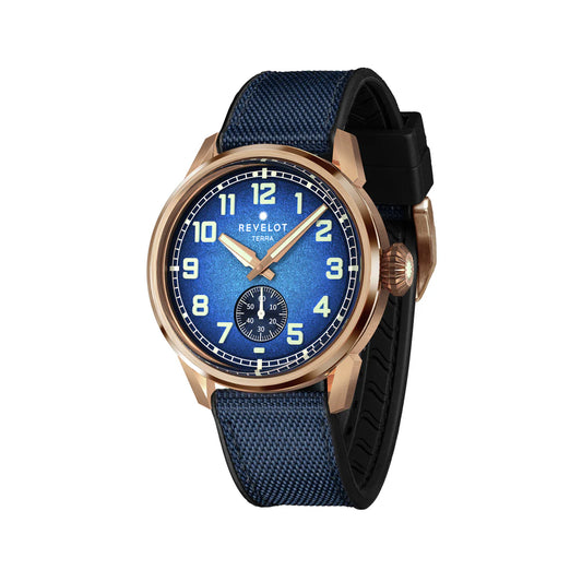 Terra Fumé Blue Sand CuSn8 Bronze