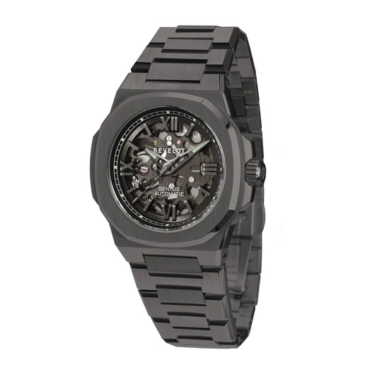 Gentus 40MM Gunmetal Skeleton (Automatic)