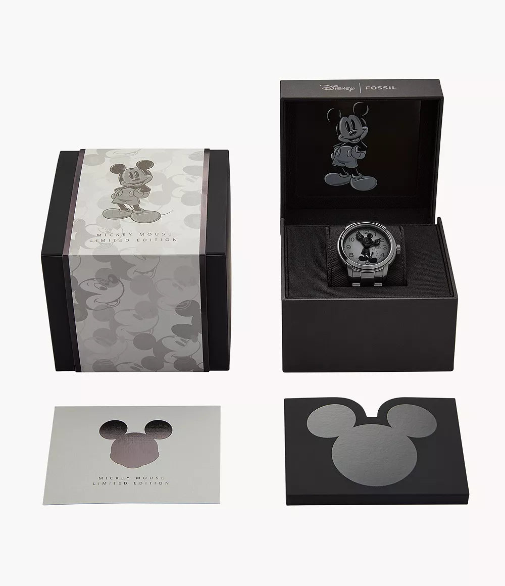 Disney x Fossil Limited Edition Shadow Disney Mickey Mouse Watch