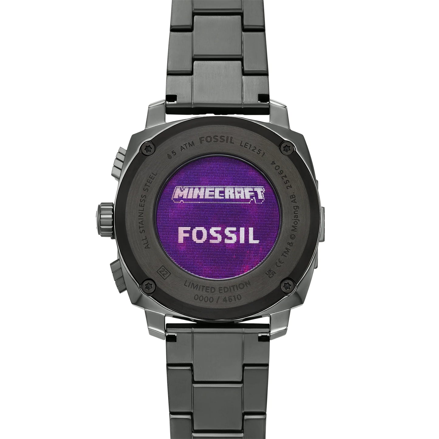 Minecraft x Fossil Limited-Edition The Nether 44mm Chronograph Watch