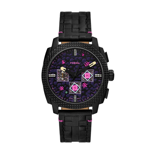 Minecraft x Fossil Limited-Edition The End 44mm Chronograph Watch