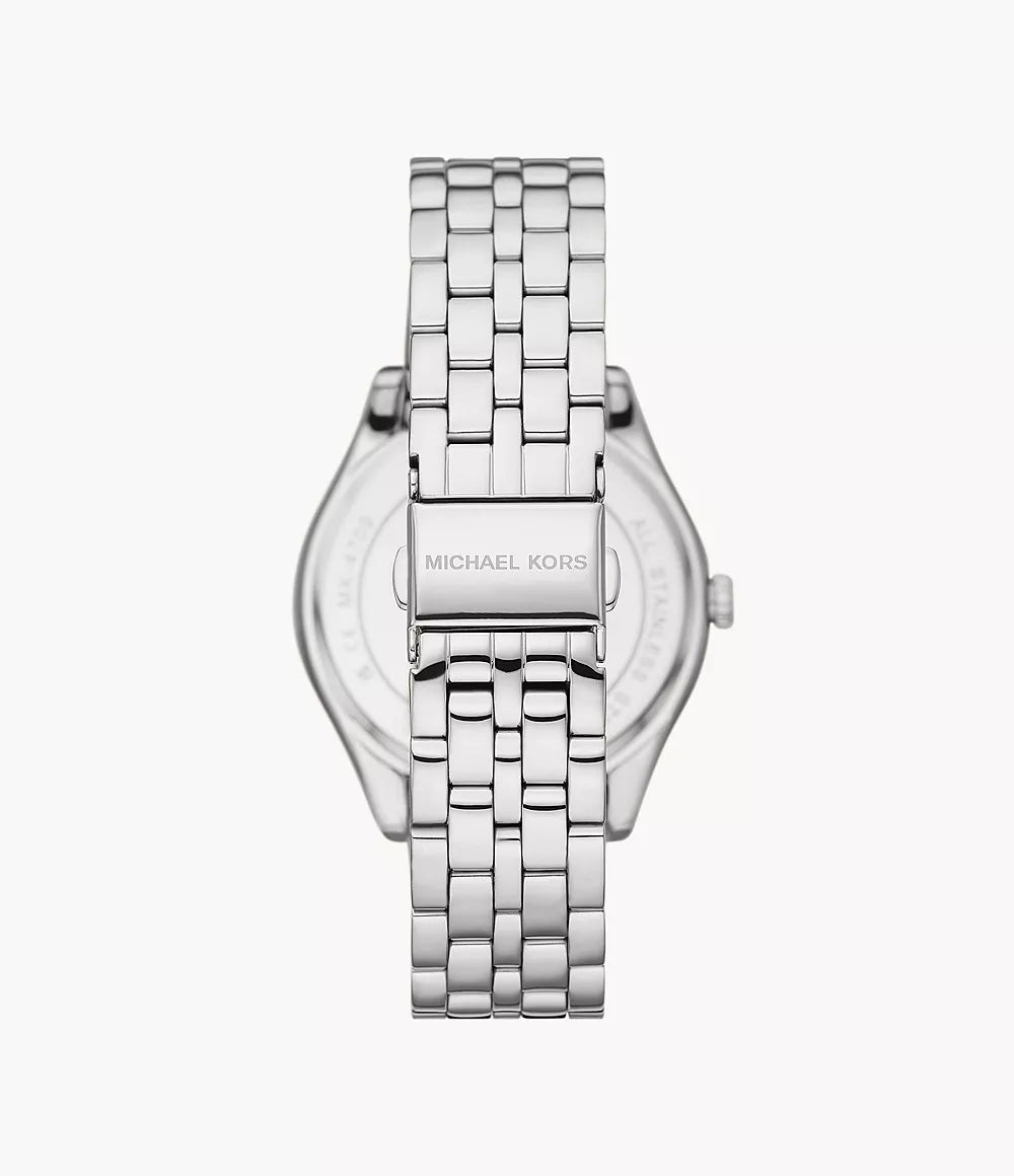 Harlowe Three-Hand Stainless Steel Watch