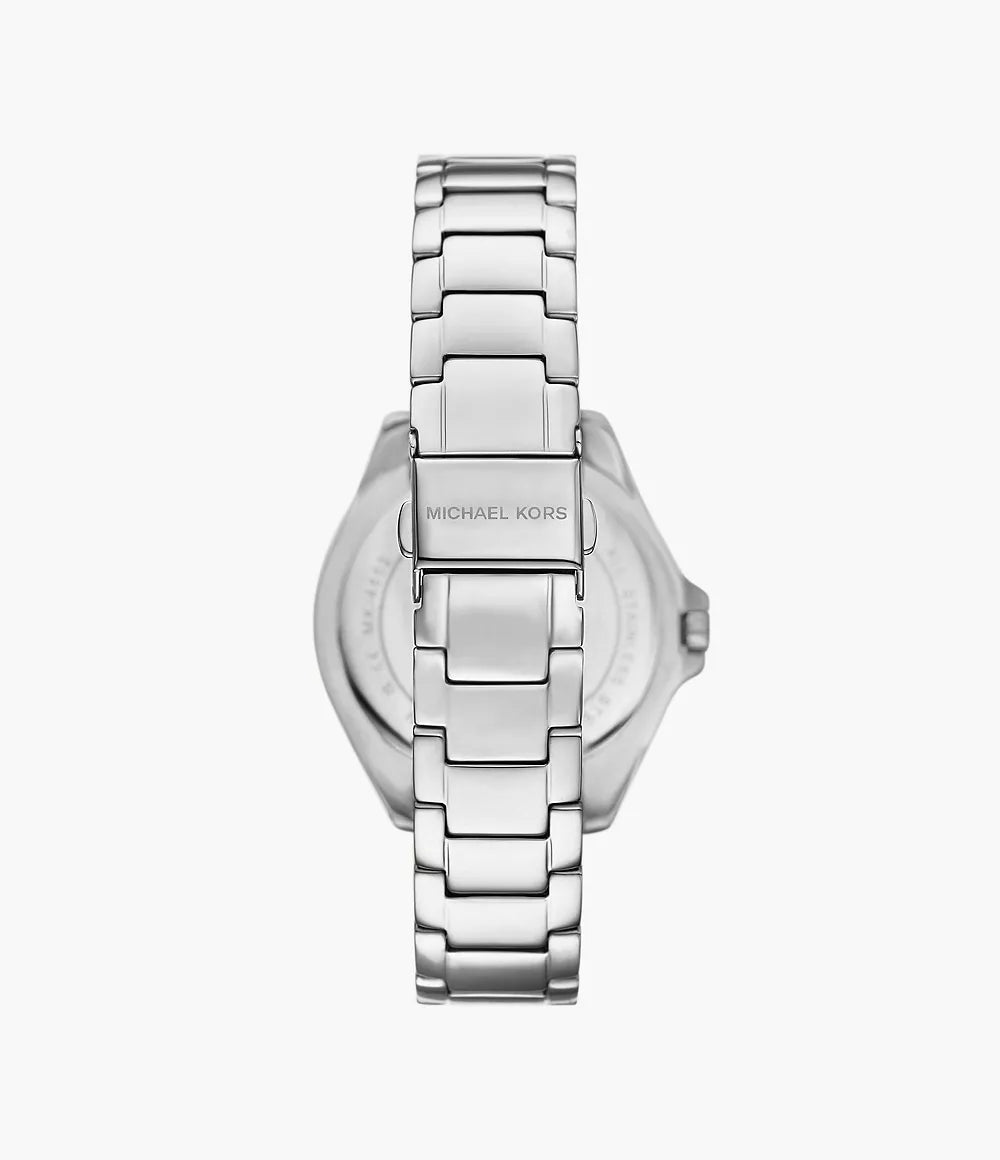 Kacie Three-Hand Stainless Steel Watch