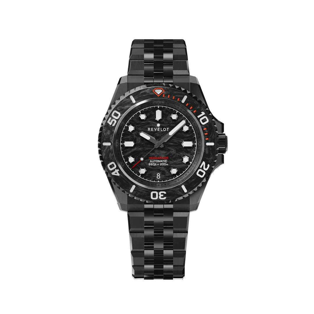 Hexmariner 39 Marble Carbon Black