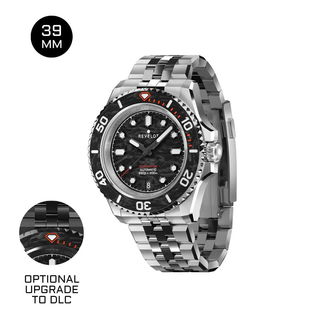 Hexmariner 39 Marble Carbon Black