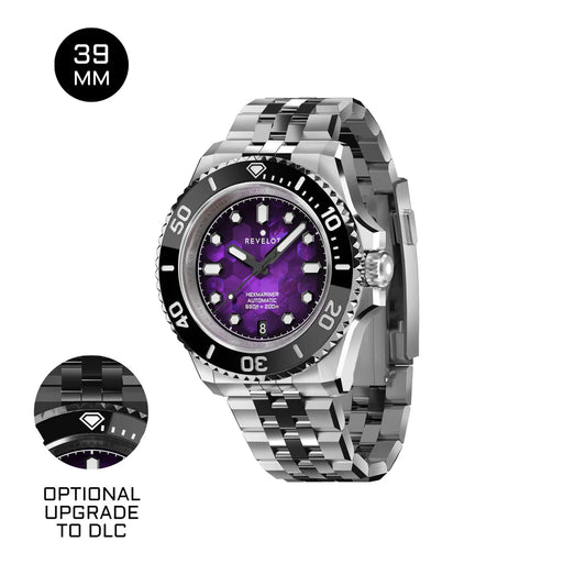 Hexmariner 39 Fume Purple Hex Mosaic MOP