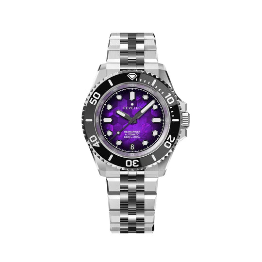 Hexmariner 39 Fume Purple Hex Mosaic MOP