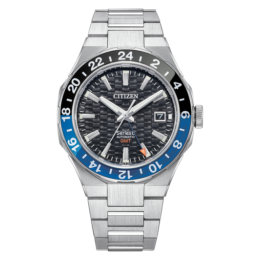 Series 8 800 Mechanical GMT Black Dial Watch NB6031-56E