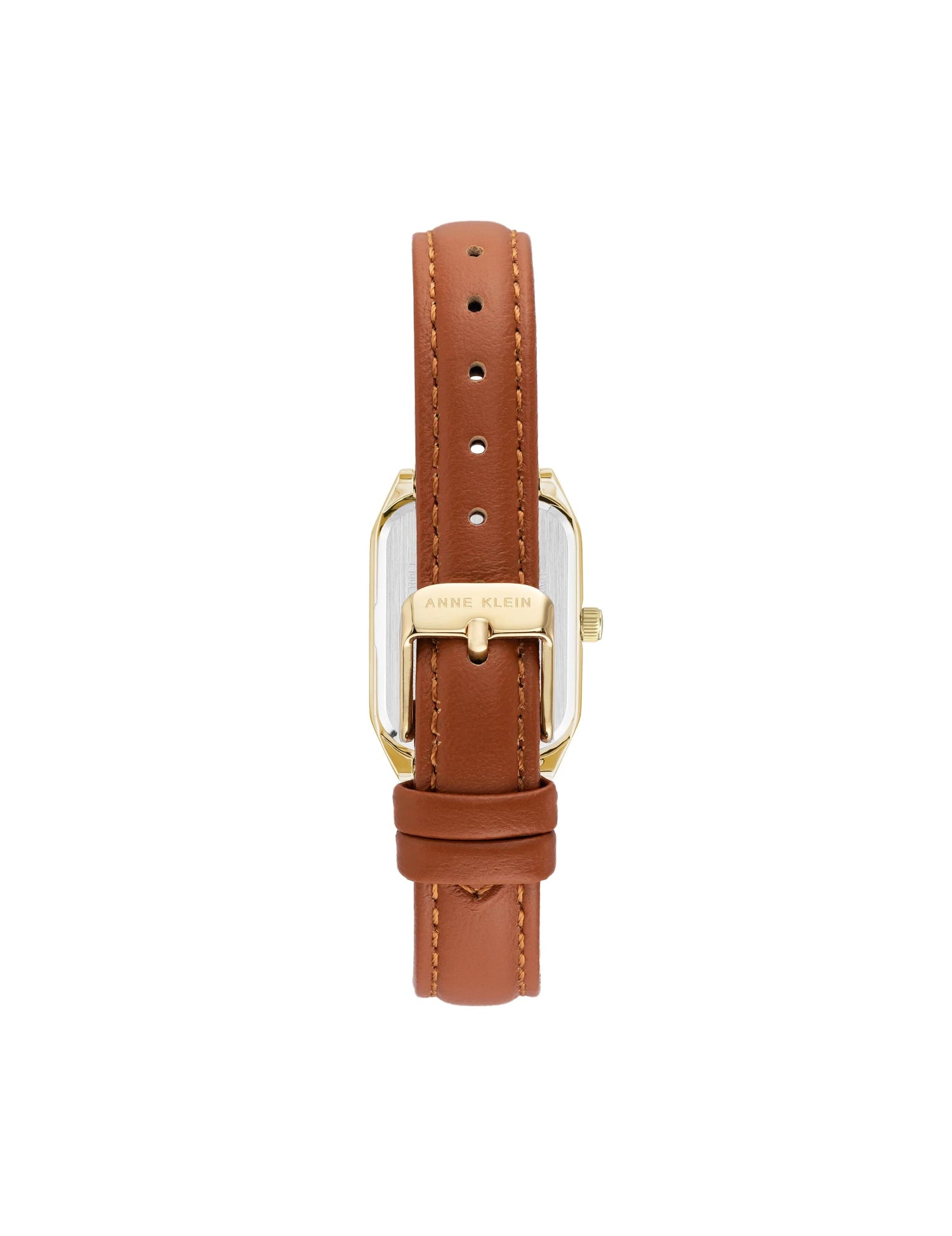 Octagonal Shaped Leather Strap Watch AK/3874CHHY – Timekeeper