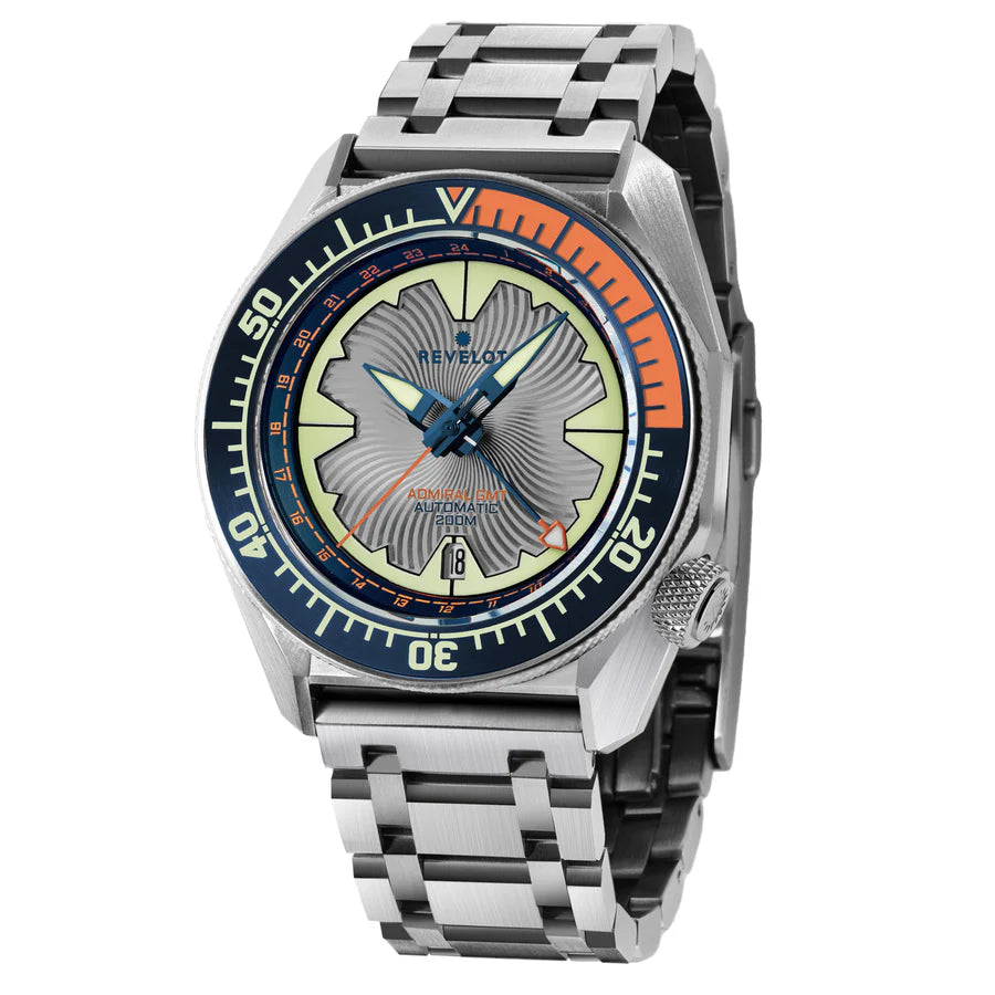 R10 Admiral GMT Greystorm Steel