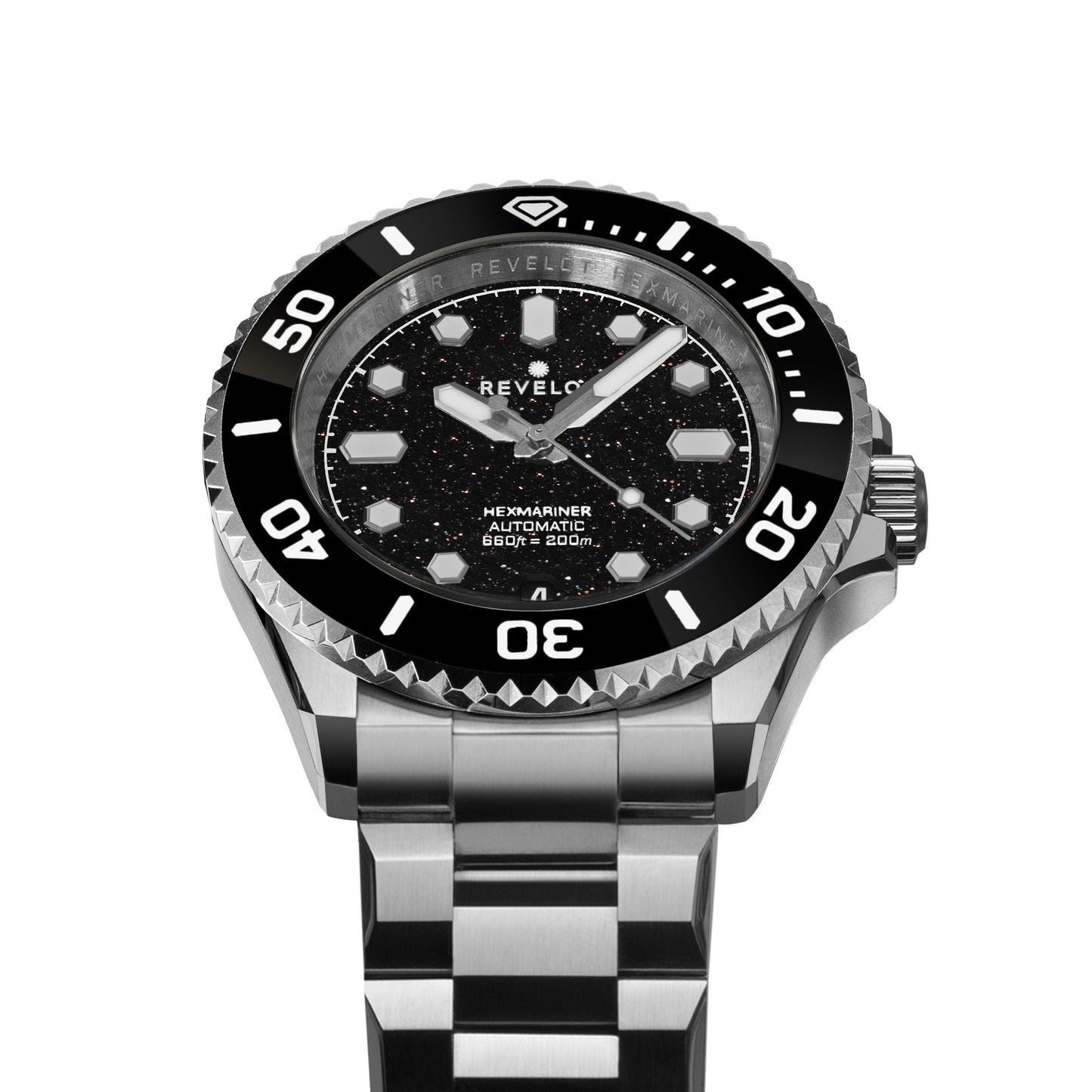 Hexmariner 39 Black Aventurine Steel