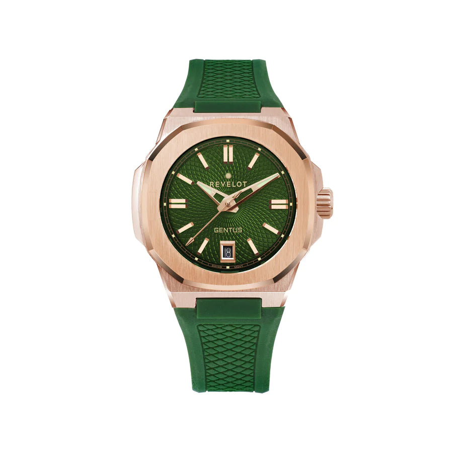 Gentus 36MM Olive Rosegold (Swiss Quartz)