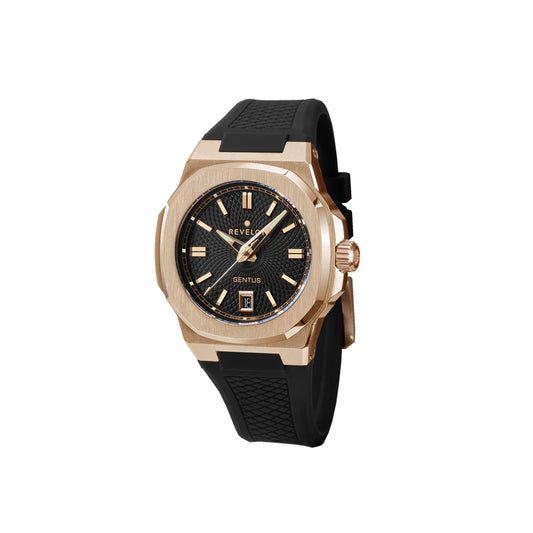 Gentus 36MM Black Rosegold (Swiss Quartz)