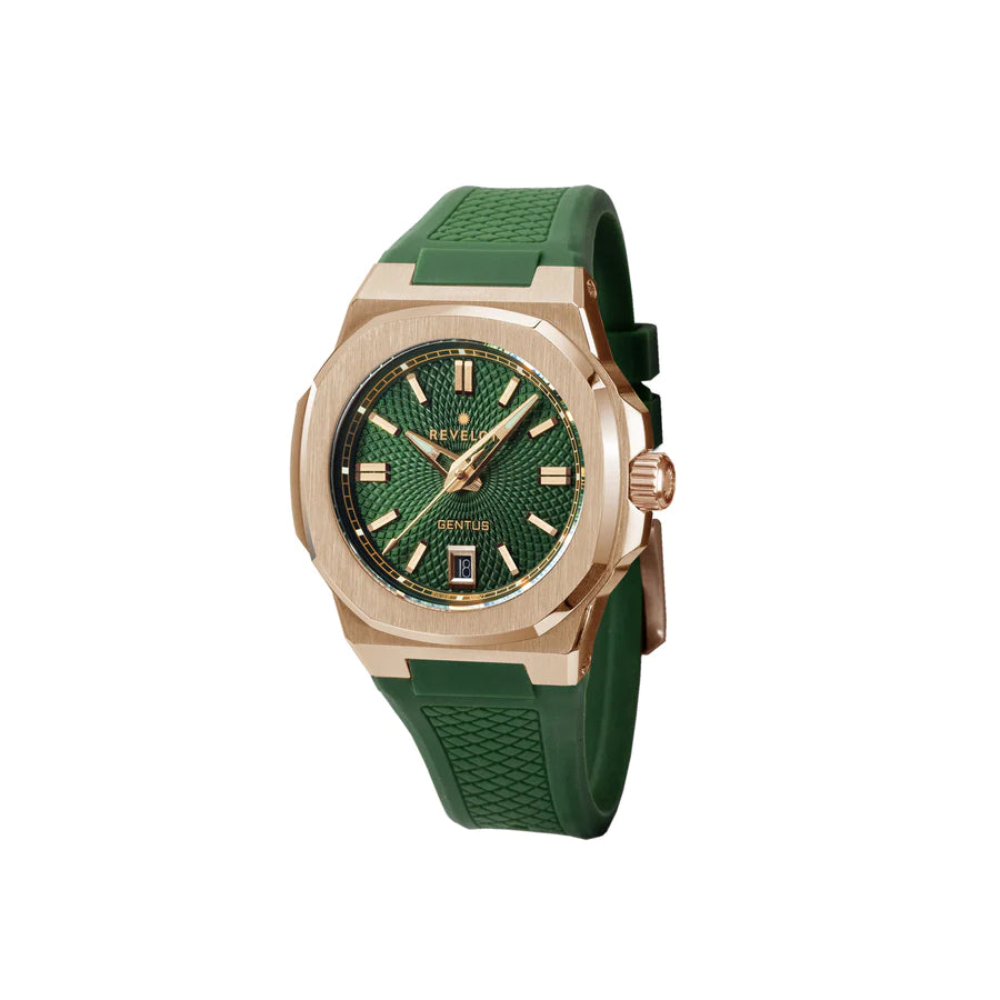 Gentus 36MM Olive Rosegold (Swiss Quartz)