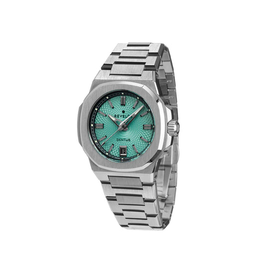 Gentus 36MM Turquoise Steel (Swiss Quartz)