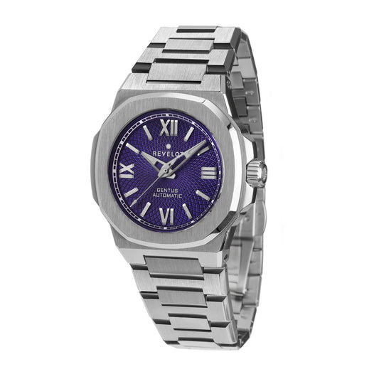 Gentus 40MM Purple Steel (Automatic)