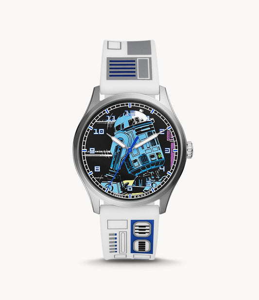 Special Edition Star Wars™ R2-D2™ Three-Hand White Silicone Watch