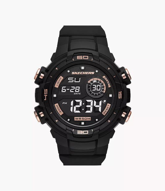 Burbank 51mm Digital Chronograph Watch