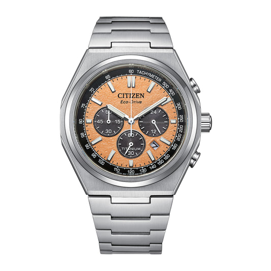 Zenshin Eco-Drive Chronograph Super Titanium Watch CA4610-85Z