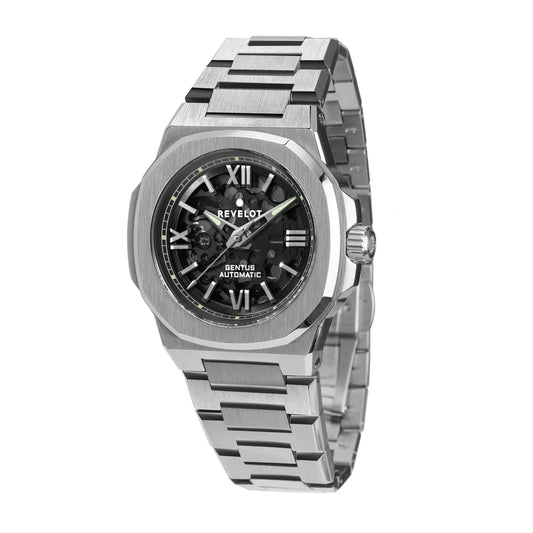 Gentus 40MM Smoke Skeleton Steel (Automatic)