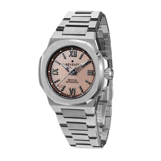 Gentus 40MM Smoked Salmon Steel (Automatic)