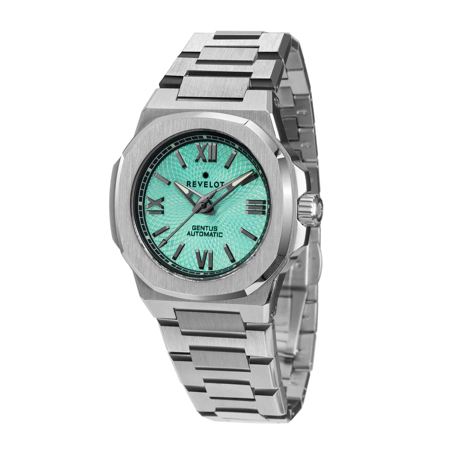 Gentus 40MM Turquoise Steel (Automatic)