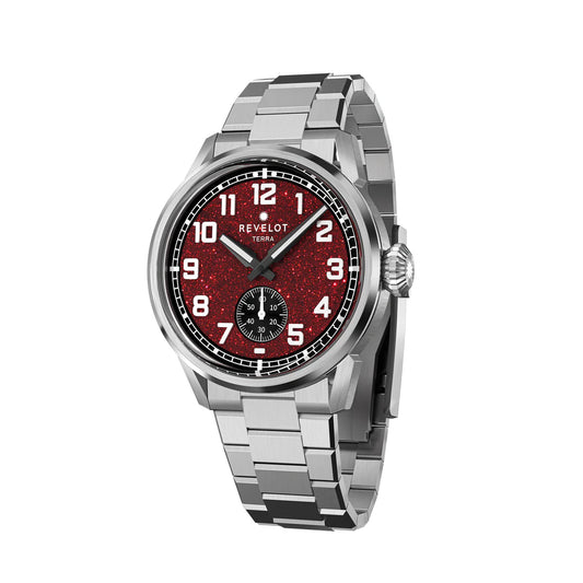 Terra Red Aventurine Steel