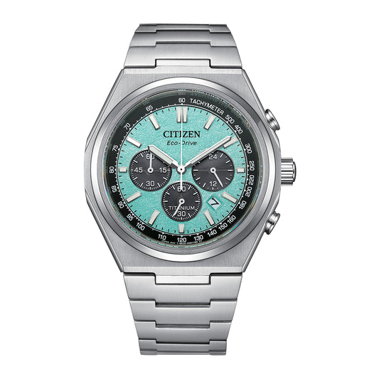 Zenshin Eco-Drive Chronograph Super Titanium Watch CA4610-85M