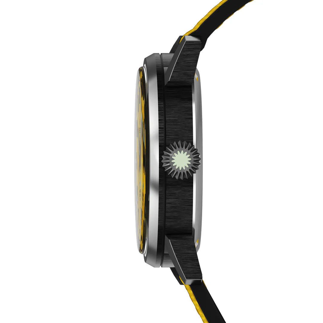 LIMA Flieger Yellow Luminova Grade 5 Titanium DLC