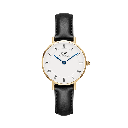 Petite Roman Numerals Sheffield Gold Watch DW00100686