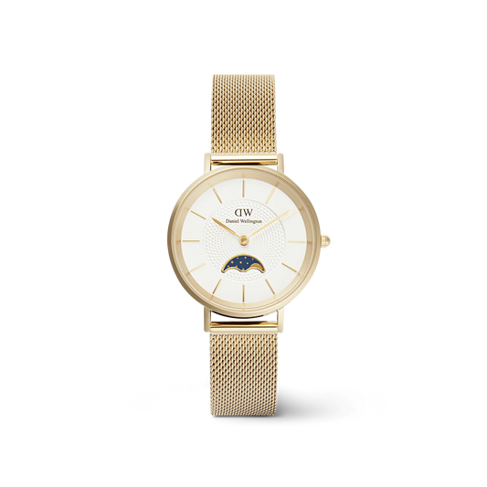 Petite Lune Evergold 32mm Watch DW00100771