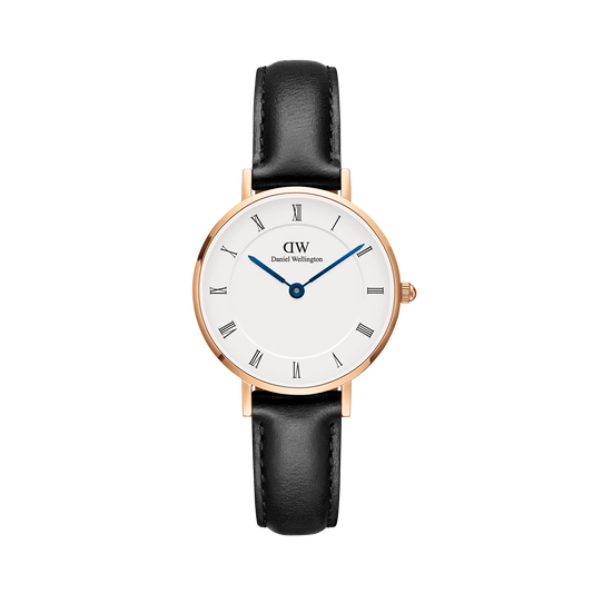 Petite Roman Numerals Sheffield Rose Gold Watch DW00100683