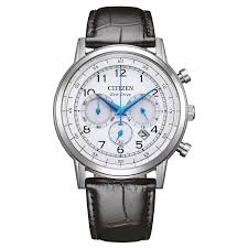 Eco Drive Chronograph White Dial Men's Watch CA4630-02A