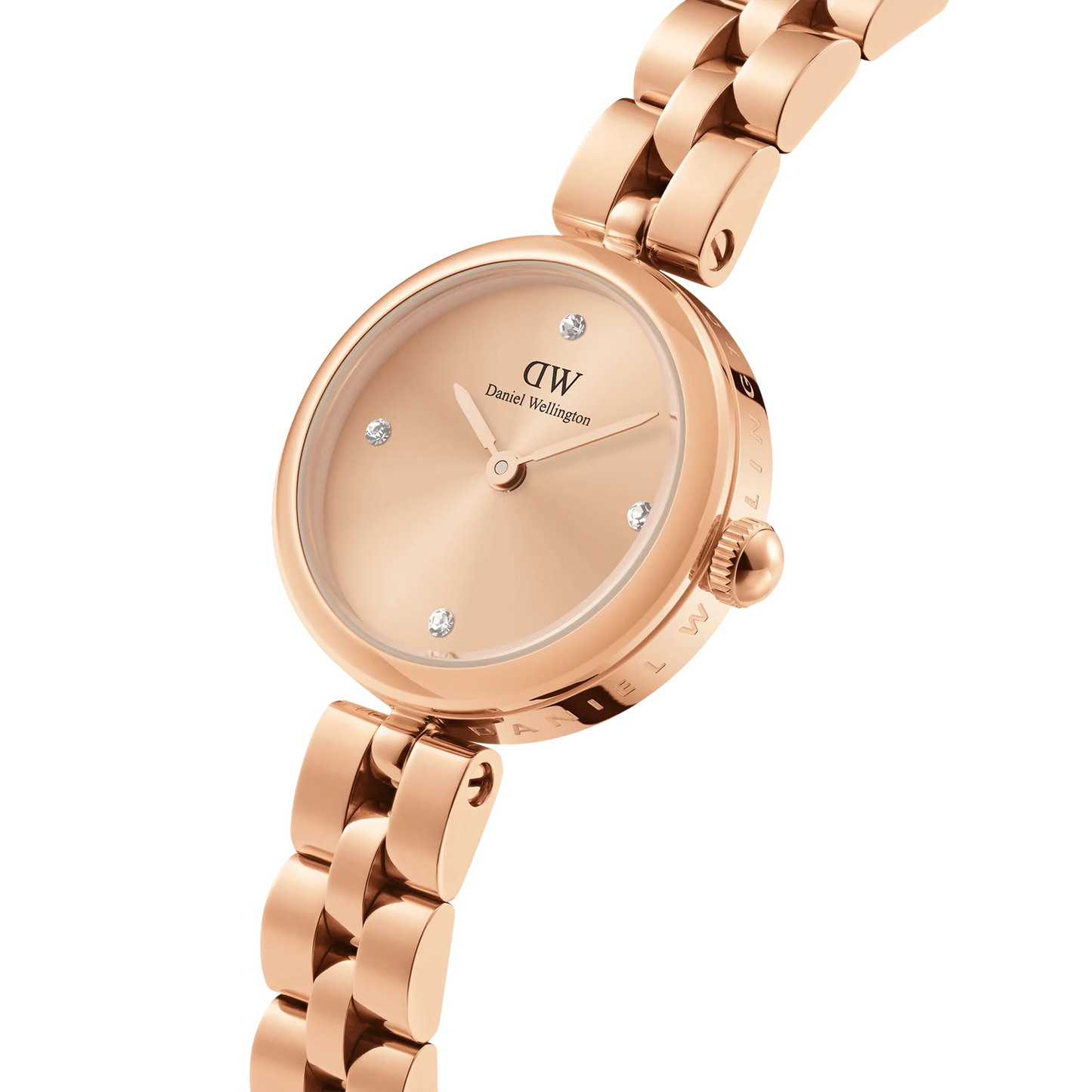 Elan Lumine Unitone Rose Gold 22mm Watch DW00100720